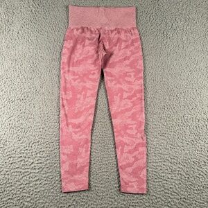 NVGTN Compress Seamless Leggings Womens Medium Pink Camouflage Activewear‎